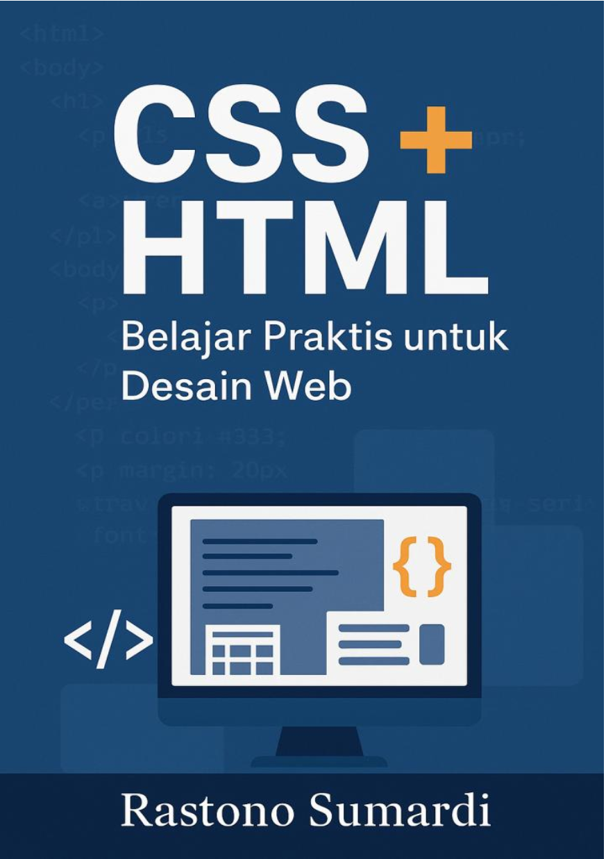Cover Panduan Praktis CSS dan Integrasi dengan HTML